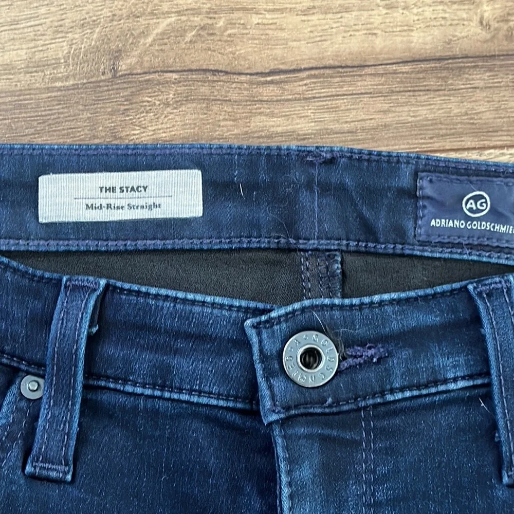 AG Adriano Goldschmied Cropped Stacy Jeans Boot Cut - Picture 3 of 8